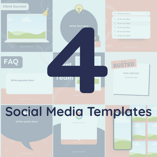 4 Social Media Templates